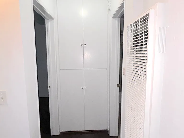 Hallway linen cabinets
