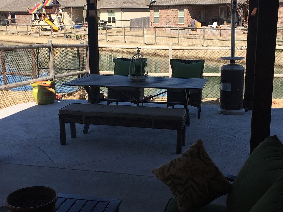 Pergola provides shade!