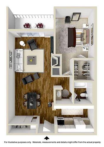 Floor plan Kirkwood