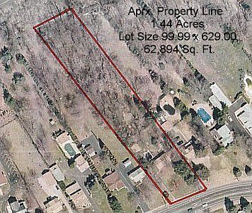 Satellite View 1.44 Acre Lot