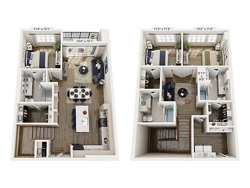 Floor plan TH1