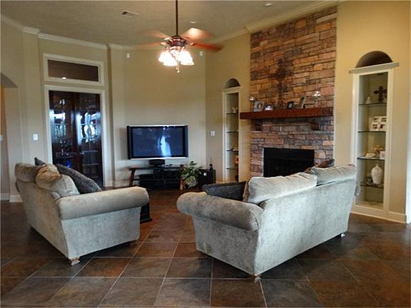 LIVING ROOM IS OPEN TO THE KITCHEN AREA