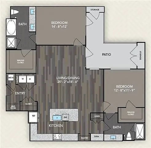 Floor plan B3