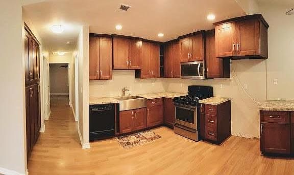 Panorama of living area