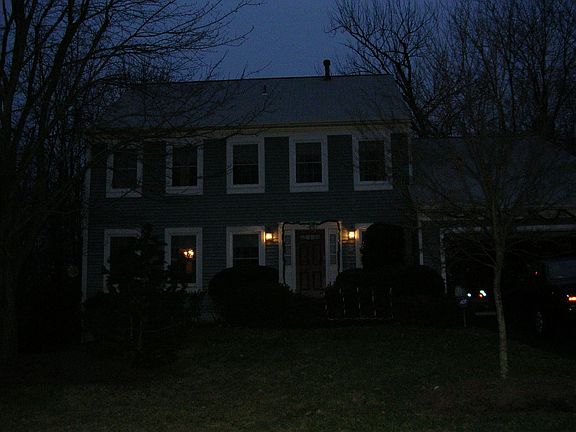 From street at night
