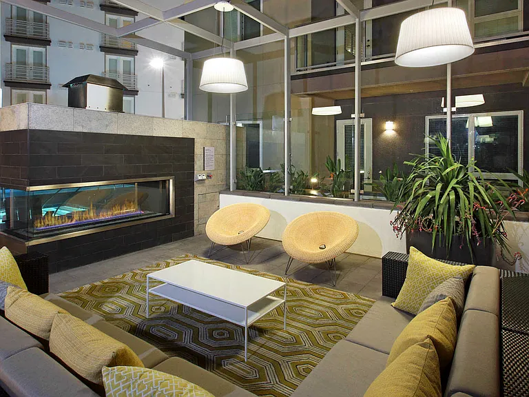 Courtyard Lounge Space