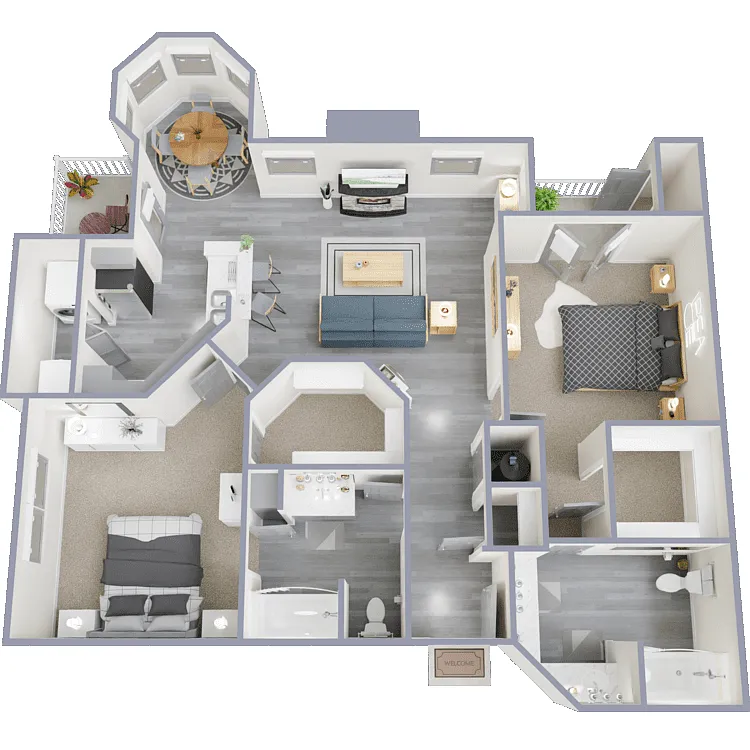 Floor plan B3