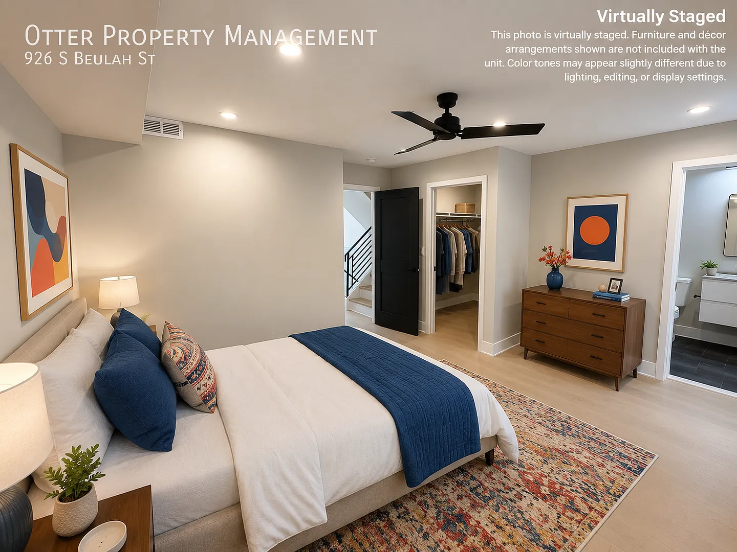 Spacious 4BR/5BA Home with Private Rooftop Deck & Fenced Patio — Photo 3