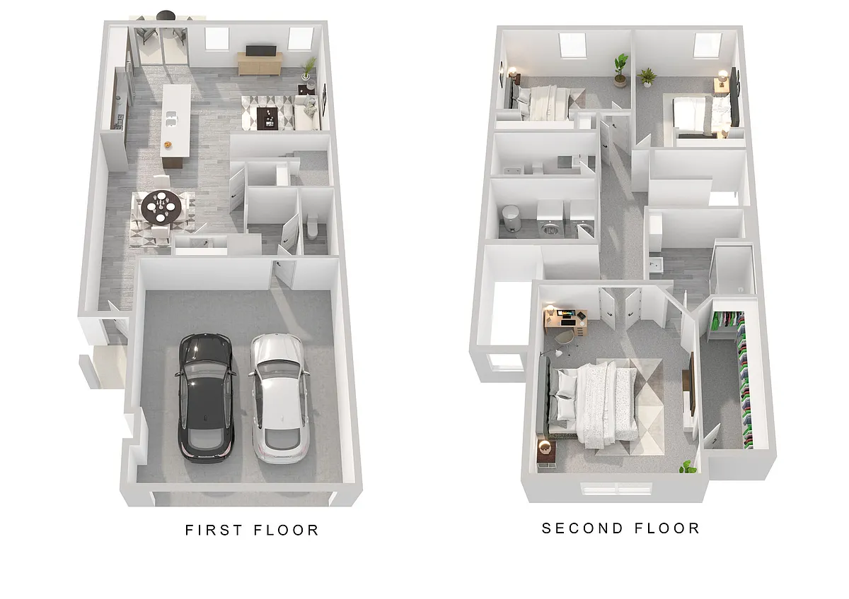 Floor plan St. Clair