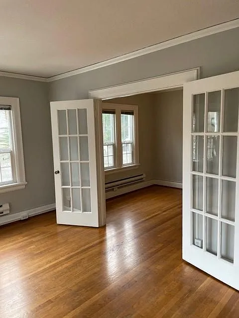 Doors to bedroom