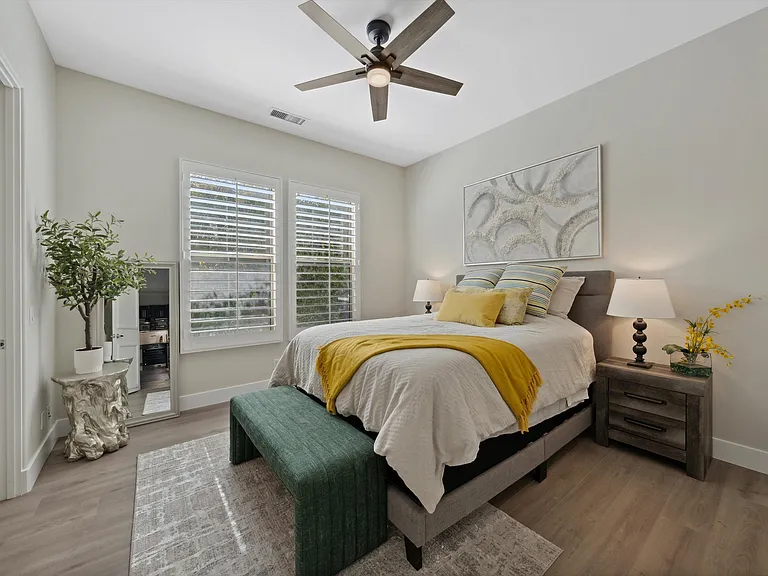 Zen Suite with king bed, ensuite bathroom and walk in closet