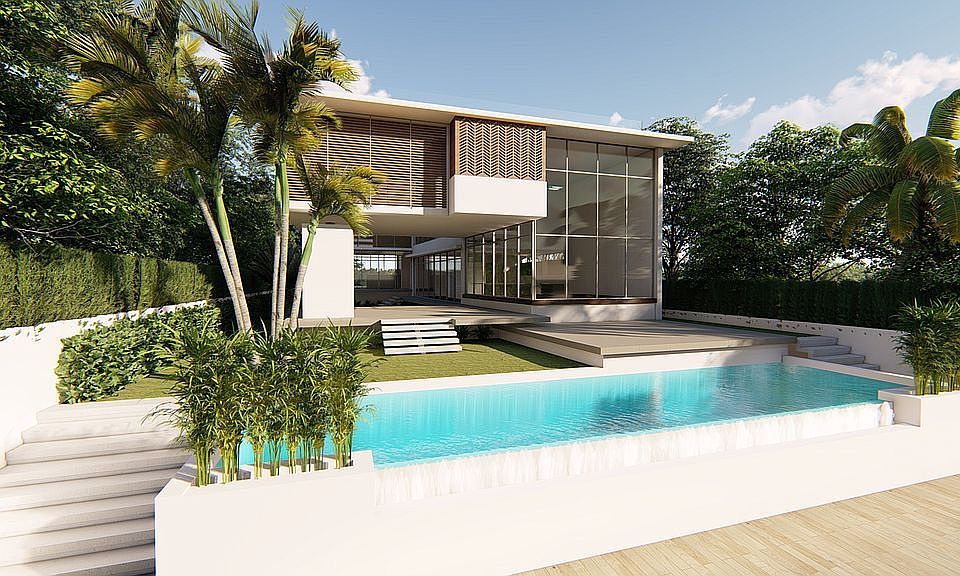 View from the river
