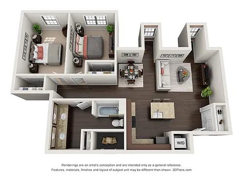 Floor plan 2B