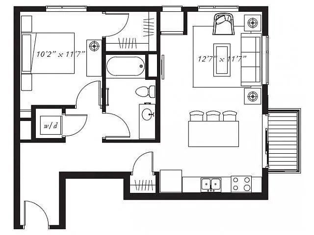 Floor plan Raleigh