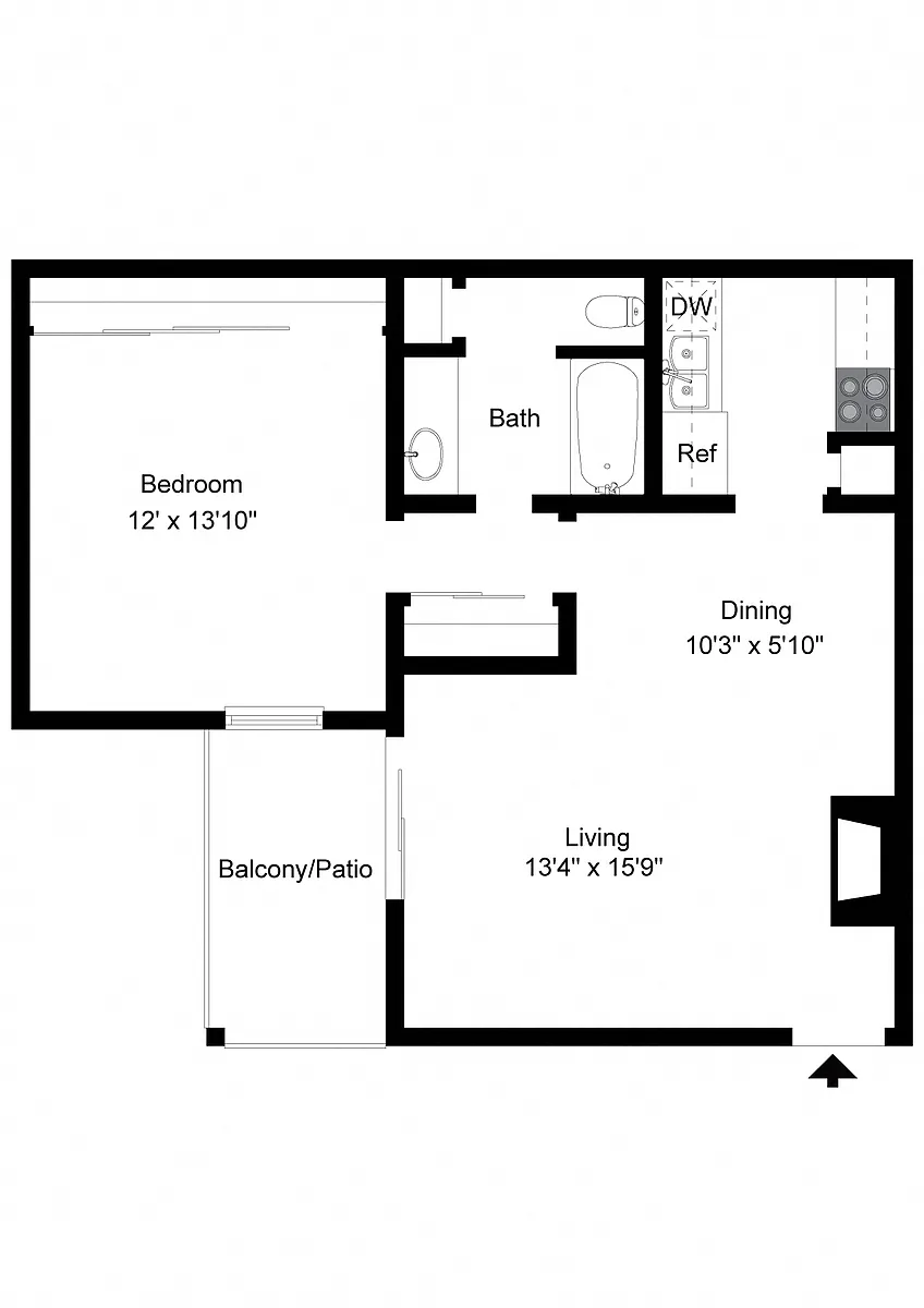 Floor plan A4