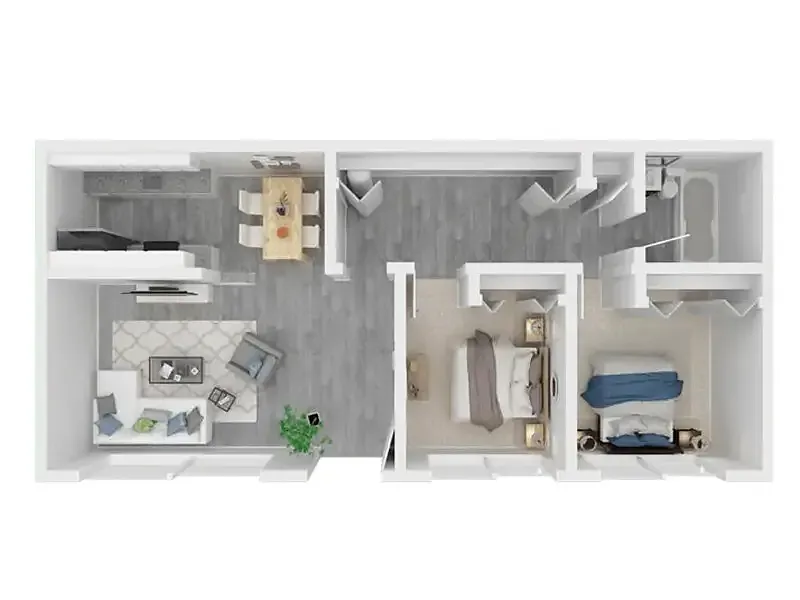 Floor plan 2X1-745