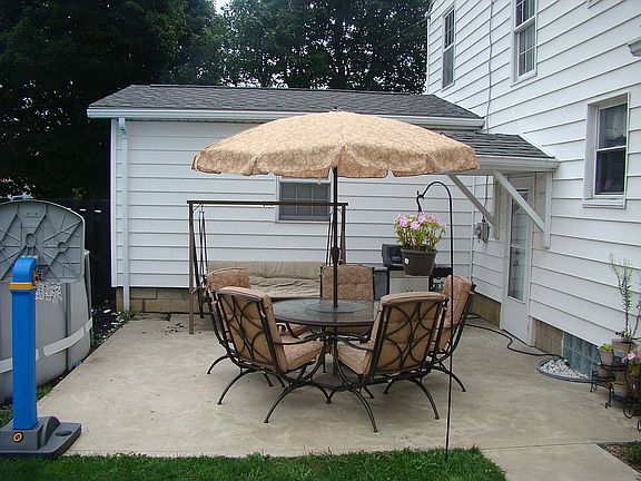 Lovely patio area