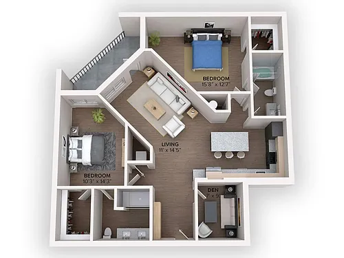 Floor plan B06D