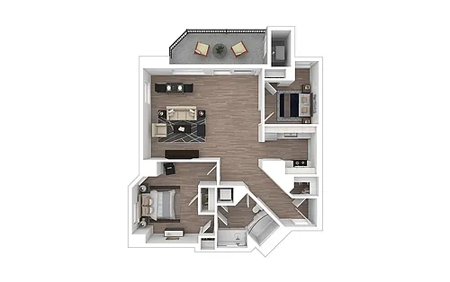 Floor plan B3