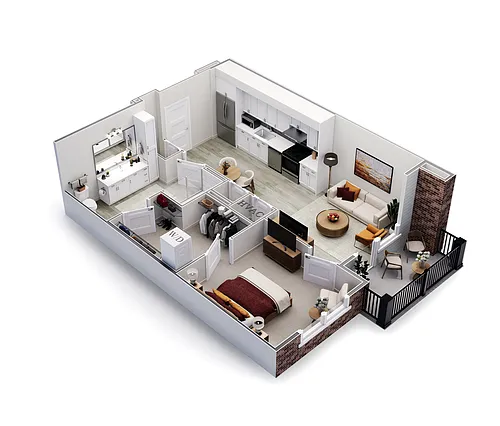 Floor plan Relay