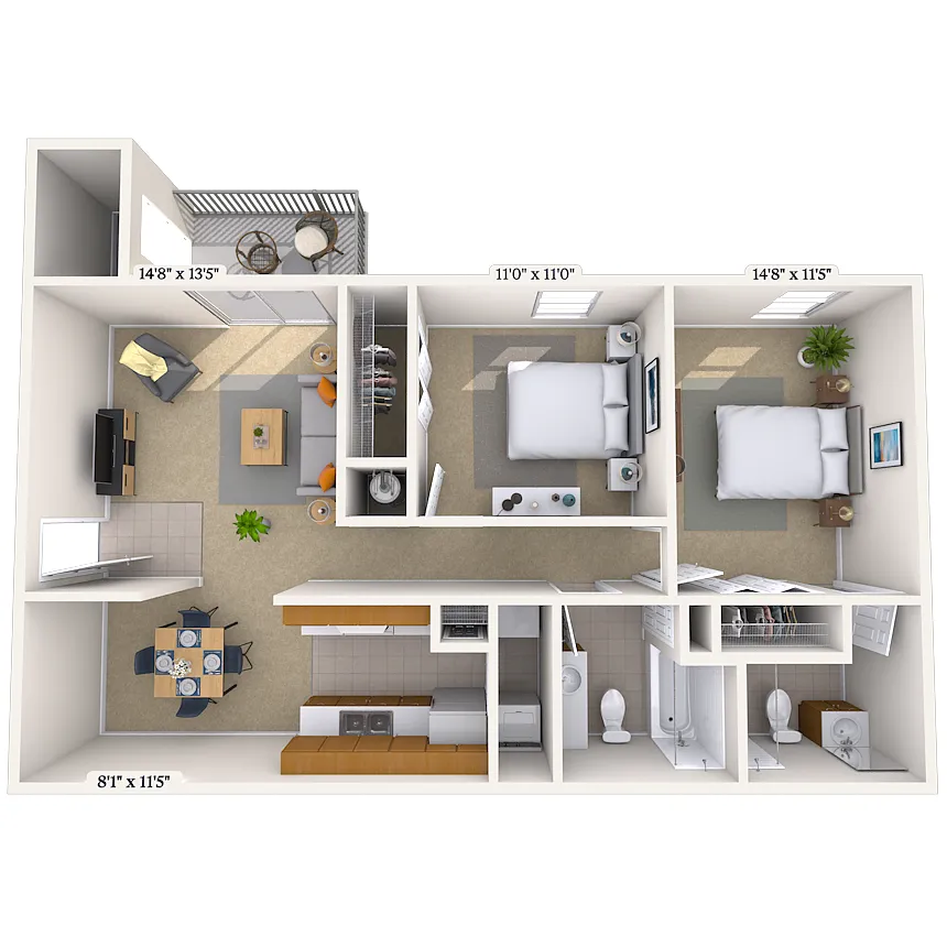 Floor plan Palmetto
