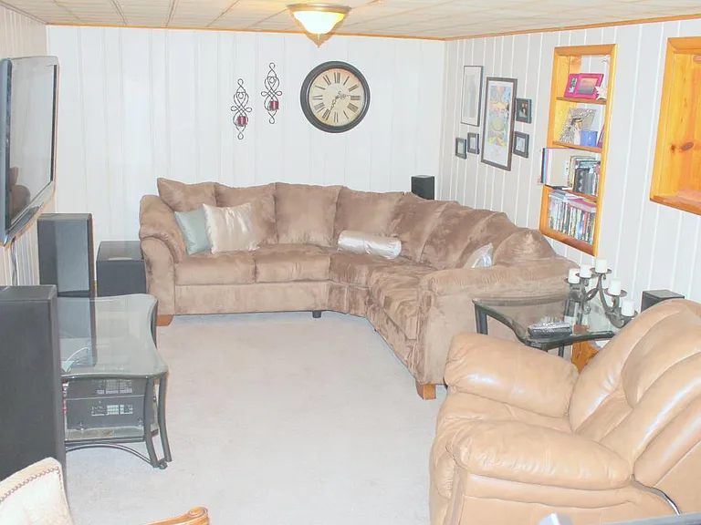 downstairs living space