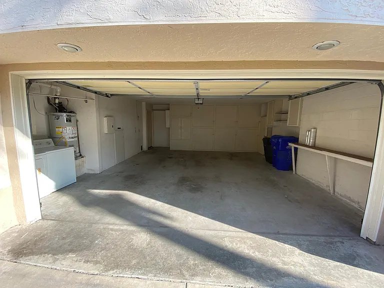 2 car attached garage