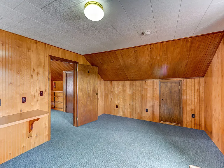 Large second floor bedroom