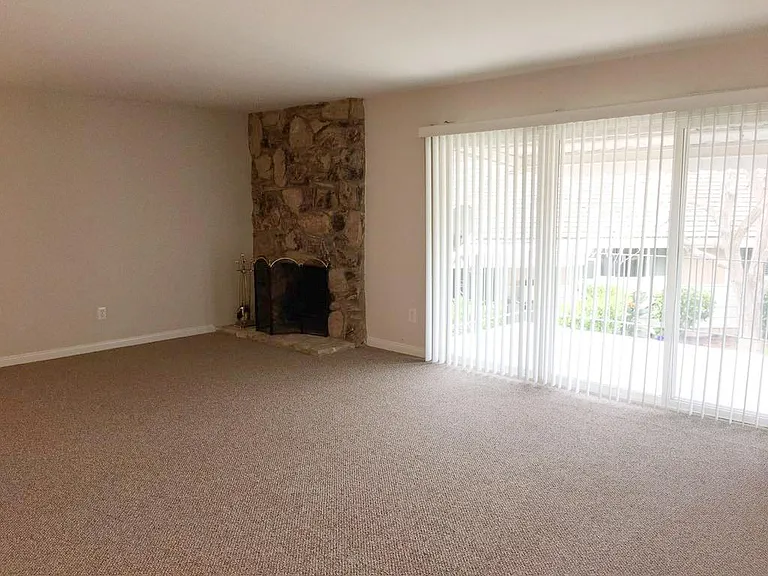 Living room with access to private balcony