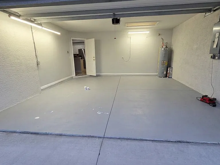 This spacious two-car garage, offers ample room for vehicles and storage. For added convenience and security, it includes a direct inside entrance that allows you to easily move from the garage into your home