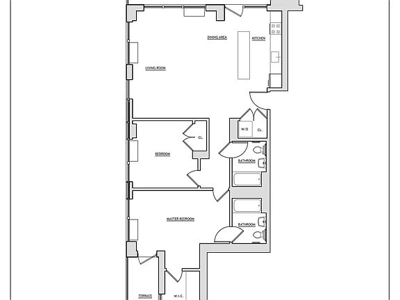 2nd image of 34-46 Vernon Blvd Penthouse 1701