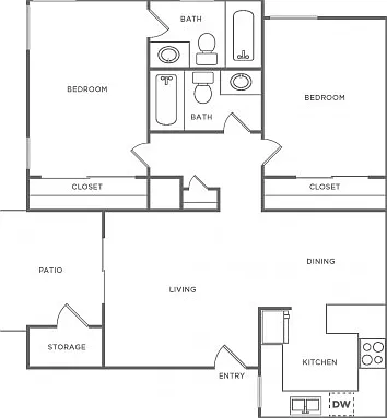 Avana Springs B2R Floorplan Image Avana Springs B2R Floorplan Image