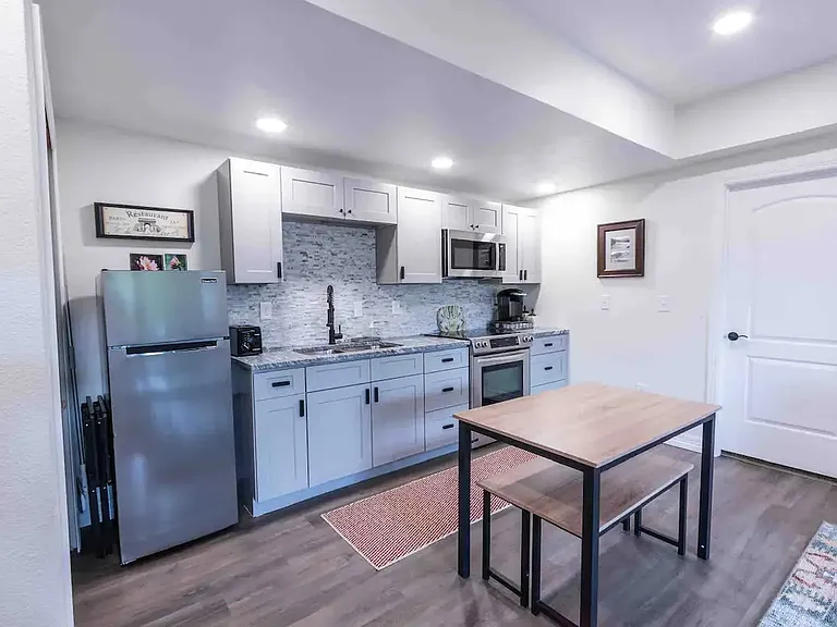 basement kitchen