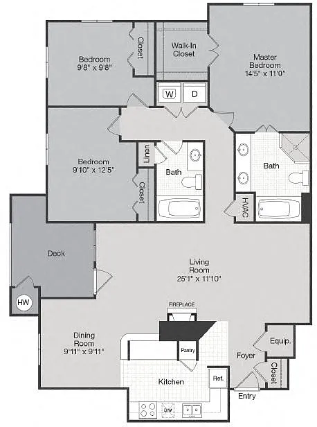 Floor plan C1
