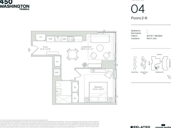 450 Washington St APT 504, New York, NY 10013