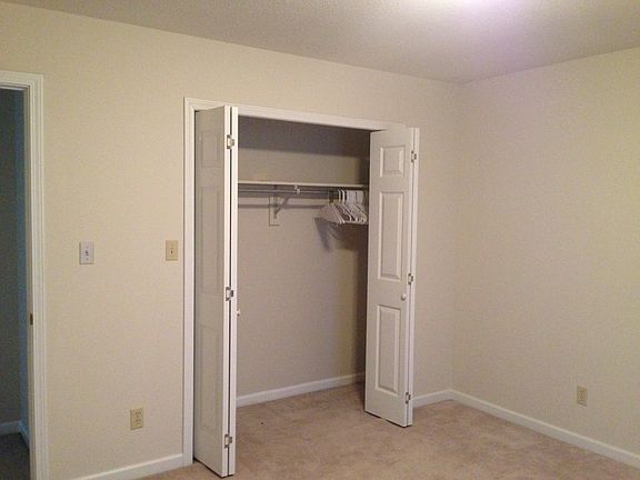 Abundant closet space. 