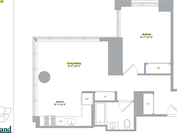 2nd image of 250 Ashland Pl APT 38C