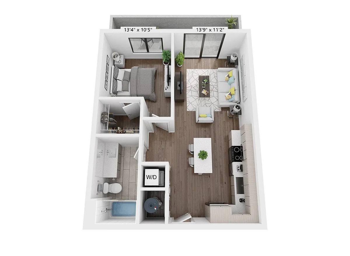 Floor plan A1
