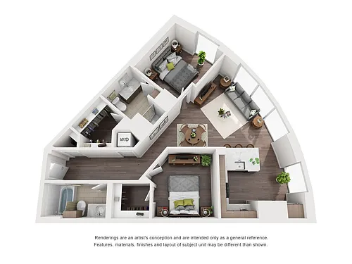Floor plan D1