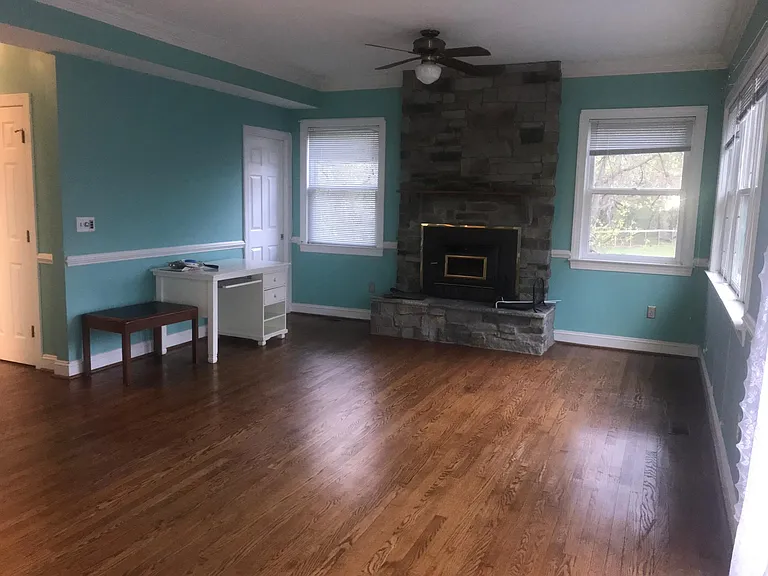 Dining Room/Family Room and Fireplace