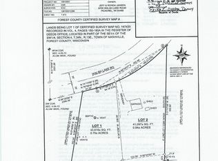 8705 Walsh Lake Road, Pickeral, WI 54465