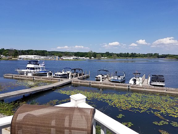Boat slip second from right