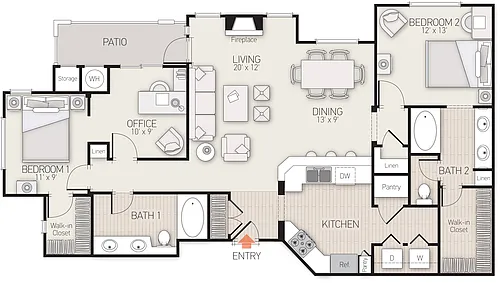 Floor plan Plan 9