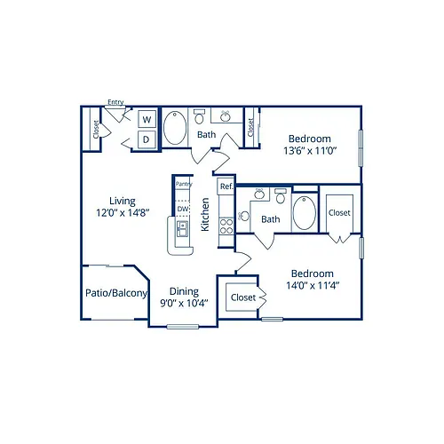 Floor plan B2