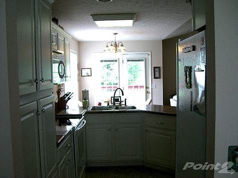 Bright and white kitchen