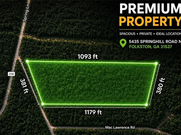 5435 Springhill Rd N, Folkston, GA 31537