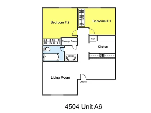 Floor plan A6