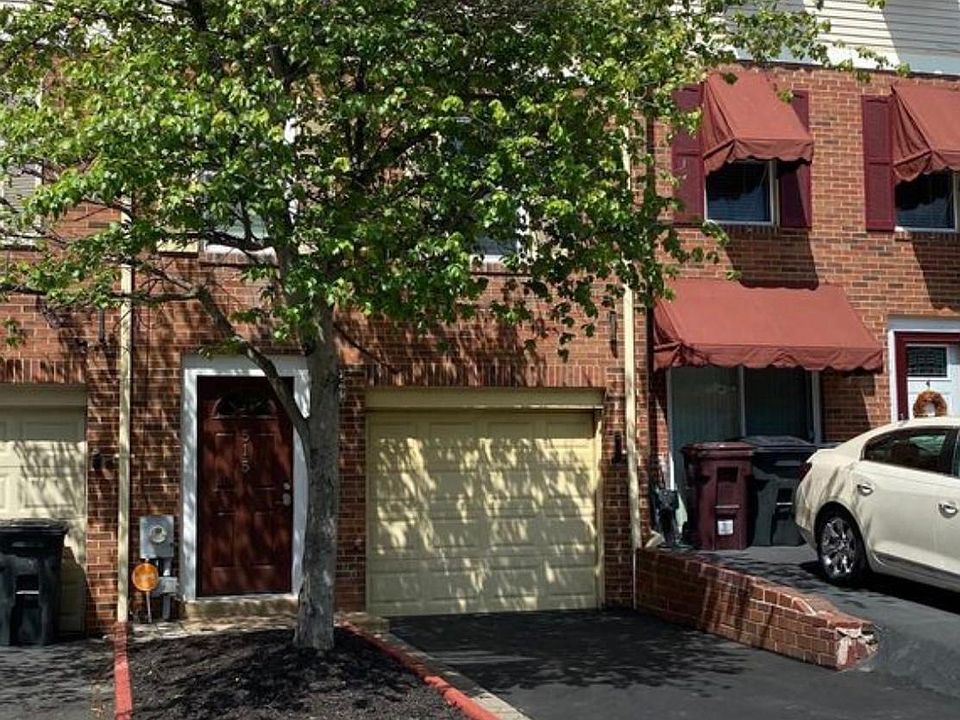 Attached garage with additional off-street parking