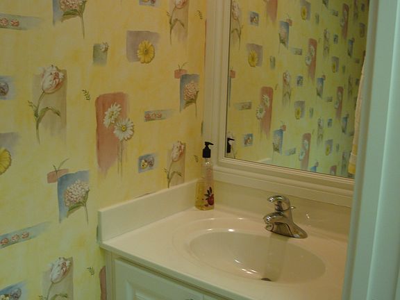 downstairs half bath