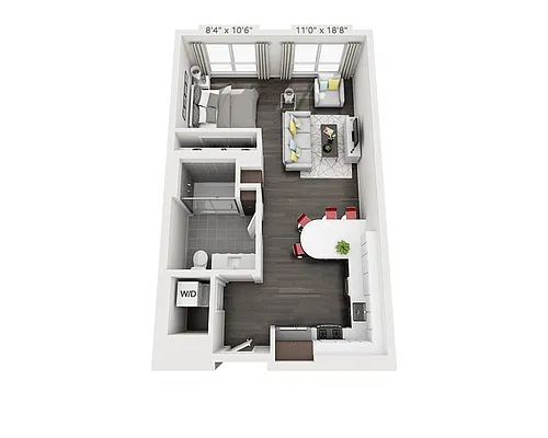 Floor plan E1A